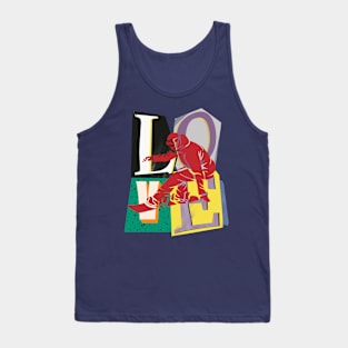 Love Snowboard Tank Top